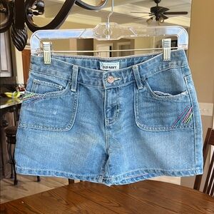 Old Navy Denim Shorts Adjustable Waist